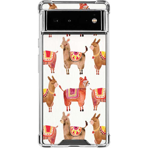 Cat Coq Alpacas Google Pixel 6 Clear Case